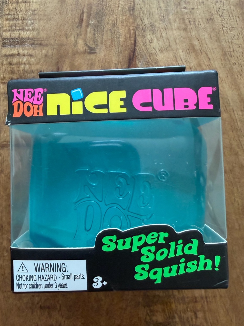 NeeDoh Nice Cube Original Blue Kids Toy